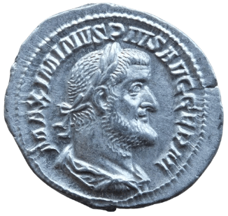 Maksymin I Trak, denar, mennica Rzym